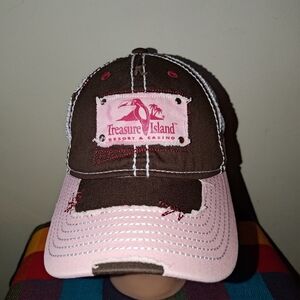 Treasure Island Resort & Casino Embroidered Strapback Hat Cap